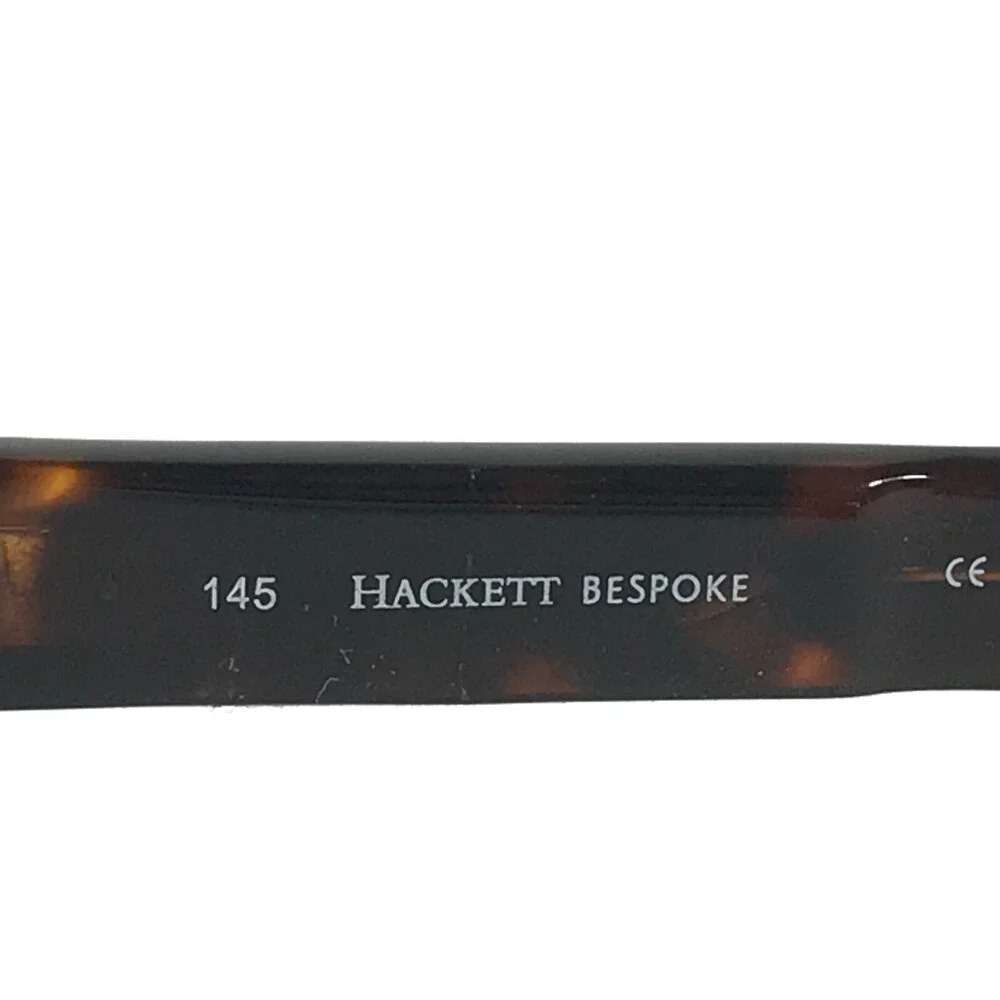 Hackett Eyeglasses Frames HEB067 11 Tortoise Silver Rectangular 53-18-145